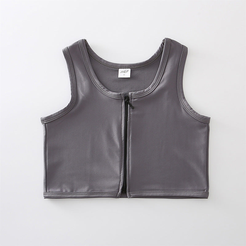 Women's Fashion Zipper Corset Underwear