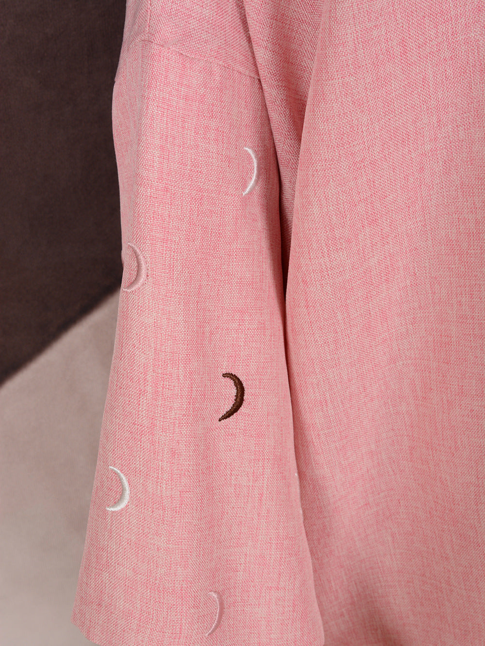Muslim Elegant Cardigan Embroidered Dress Robe