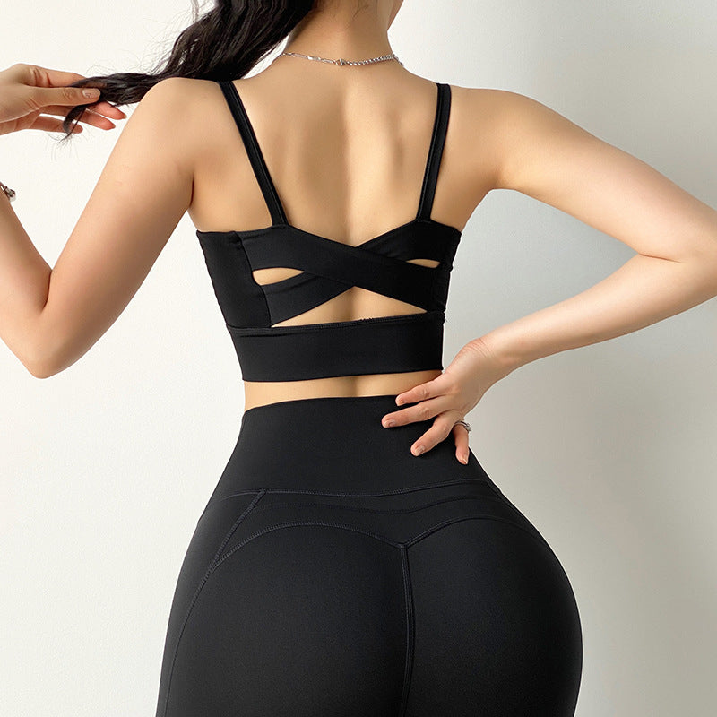 Women's Nude Shockproof Quick Dry Sports Underwear