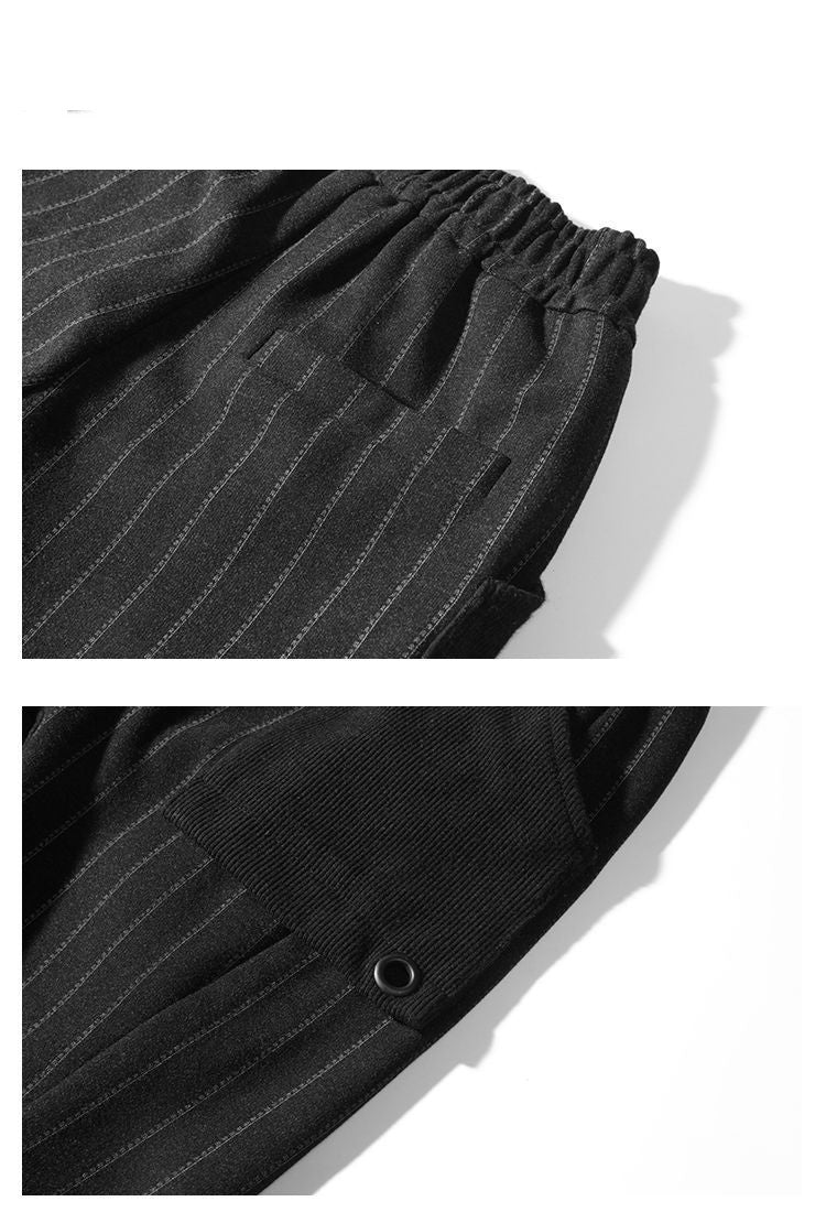 Boys' Pants Plus Velvet Thick Casual Pants
