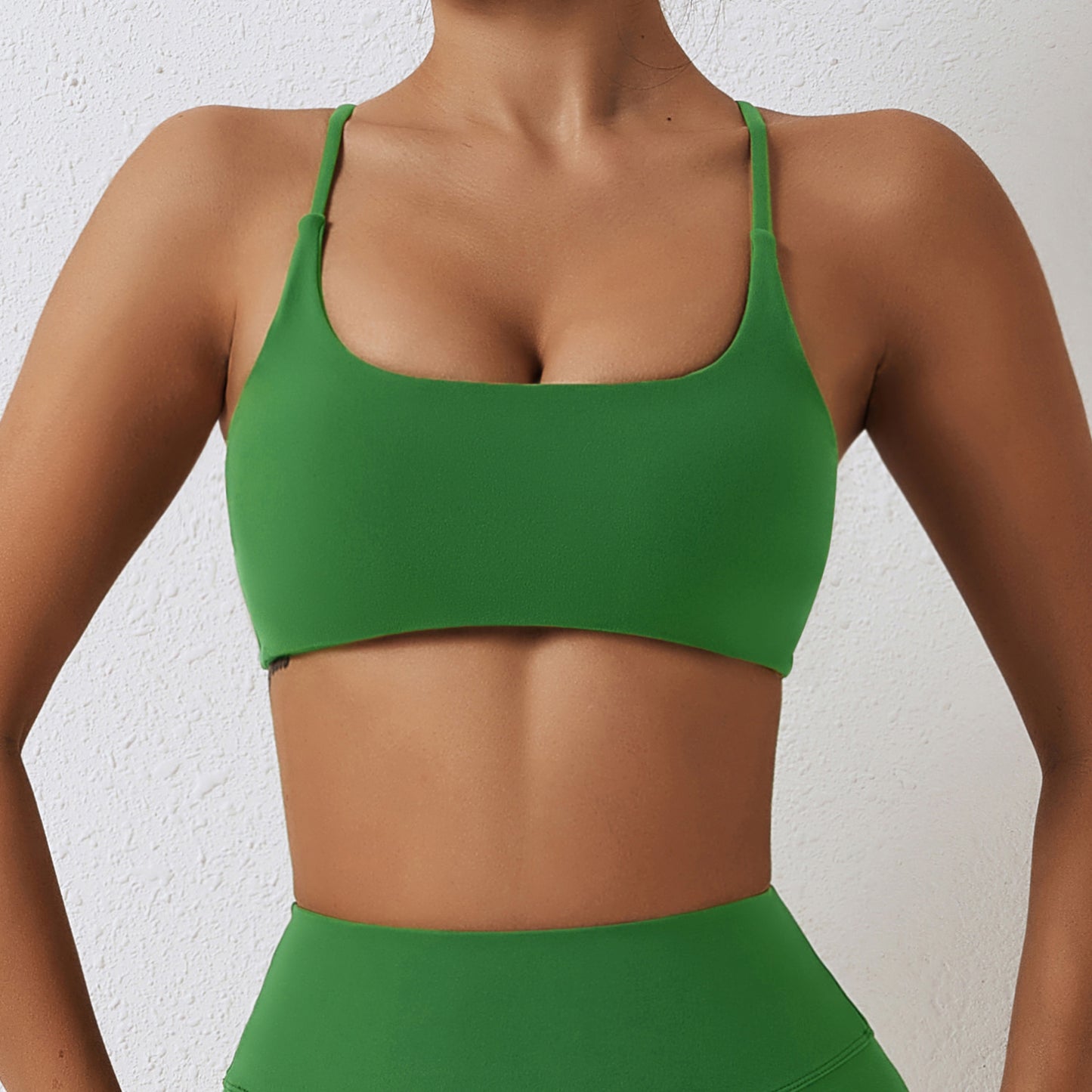 Cross Beauty Back Exercise Underwear Brushed Vest