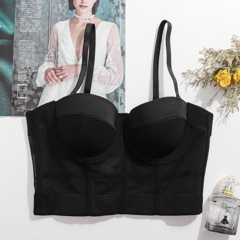 Women's Fashion Sports Stretch Mesh Breathable Underwear Bra