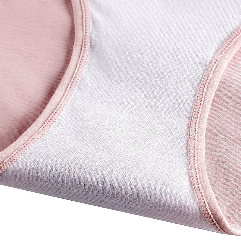 Women's Cotton High-waist Physiological Underwear