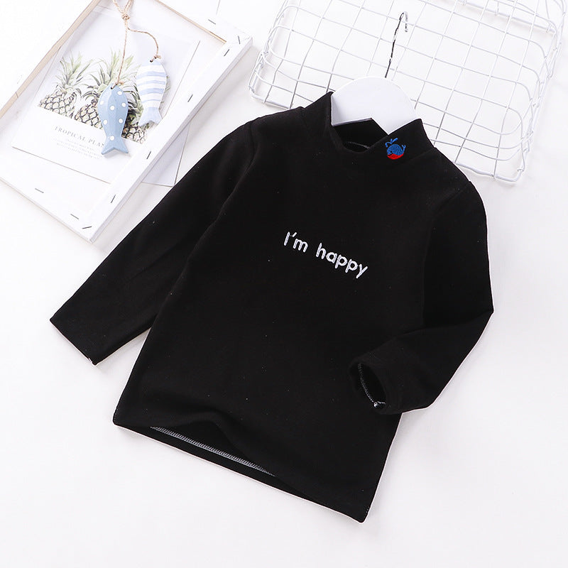 Children's long sleeve high neck T-shirt