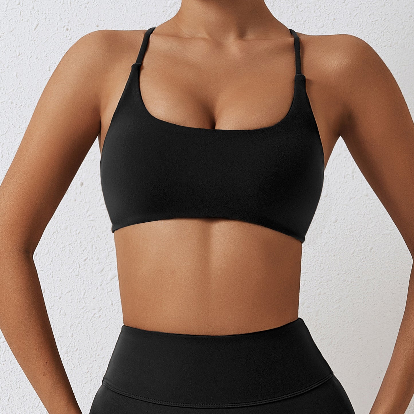 Cross Beauty Back Exercise Underwear Brushed Vest