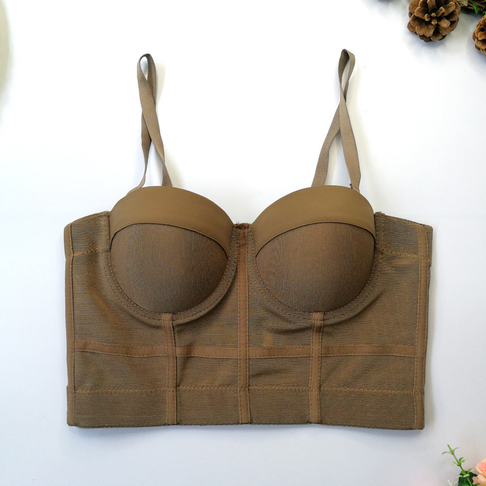 Women's Fashion Sports Stretch Mesh Breathable Underwear Bra