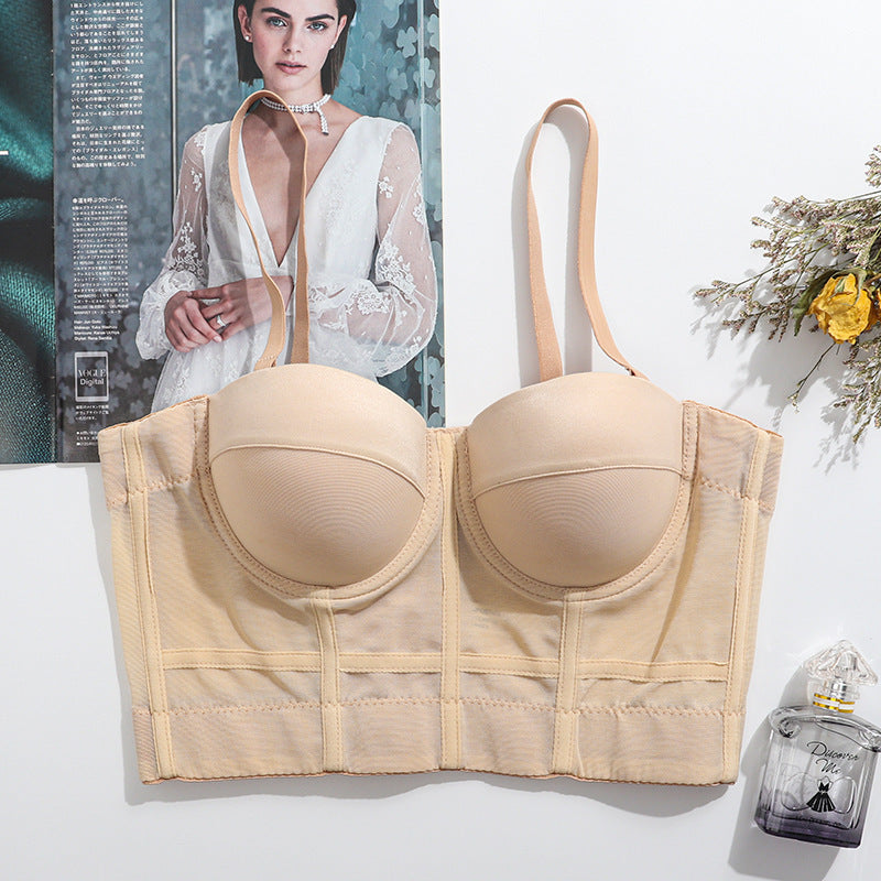 Women's Fashion Sports Stretch Mesh Breathable Underwear Bra