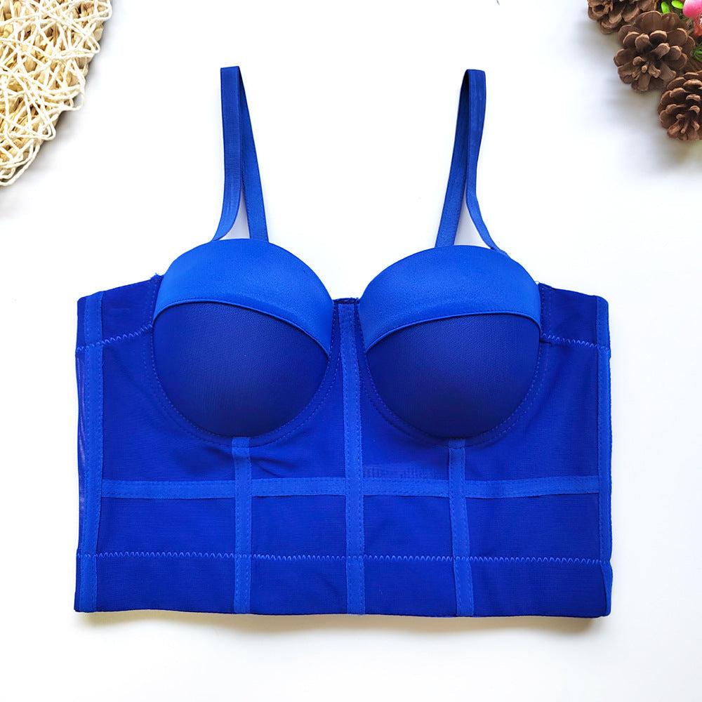 Women's Fashion Sports Stretch Mesh Breathable Underwear Bra