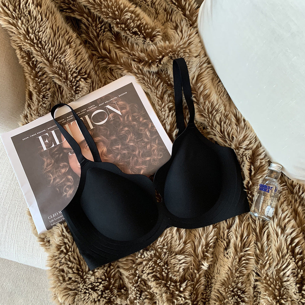 Jelly Strip Seamless Soft Support Summer Thin Underwear