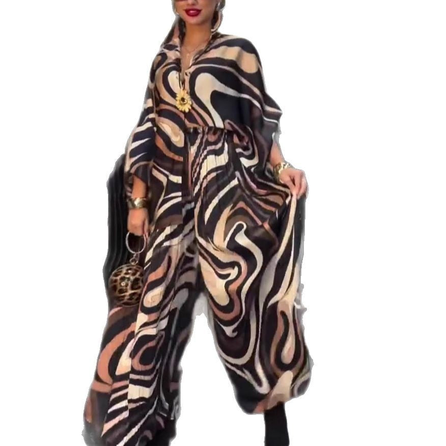 Loose Fashion Casual Suit 2 Piece Set