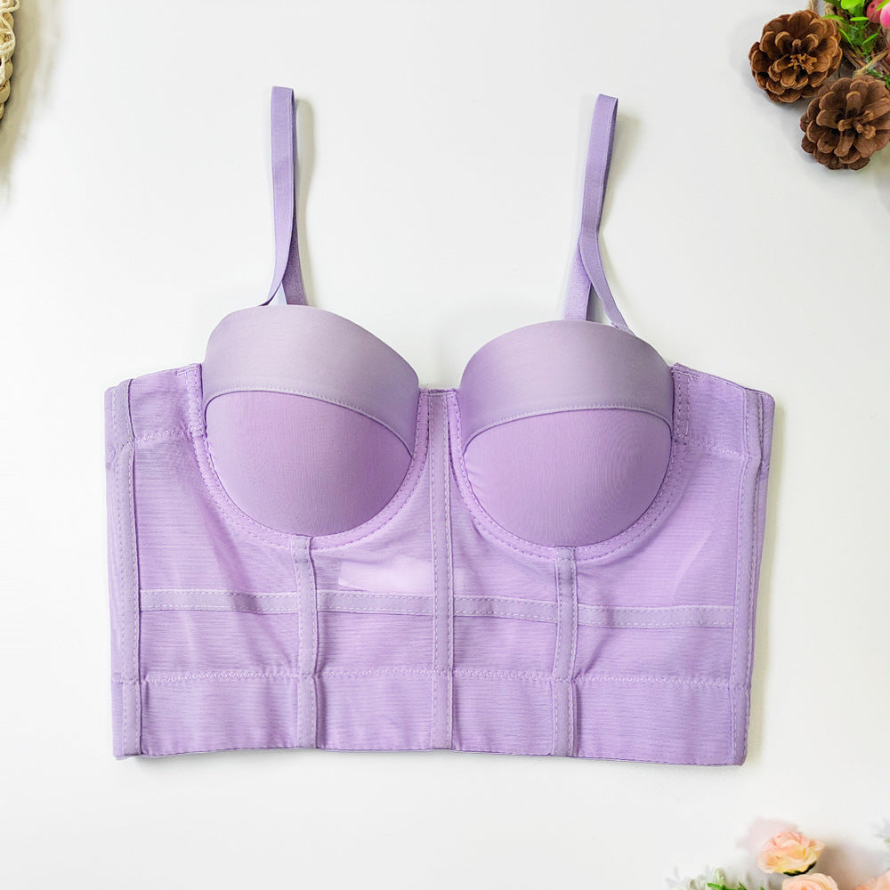Women's Fashion Sports Stretch Mesh Breathable Underwear Bra