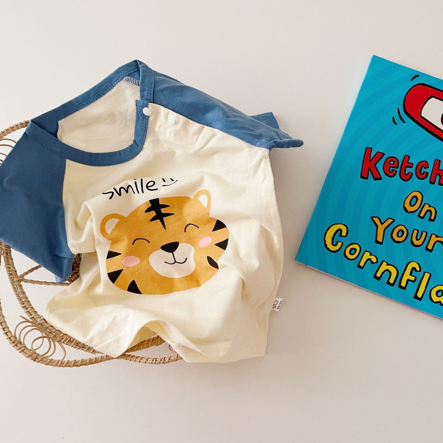 Children's T-shirt Cotton Cartoon Boys and Girls Baby Short Sleeves