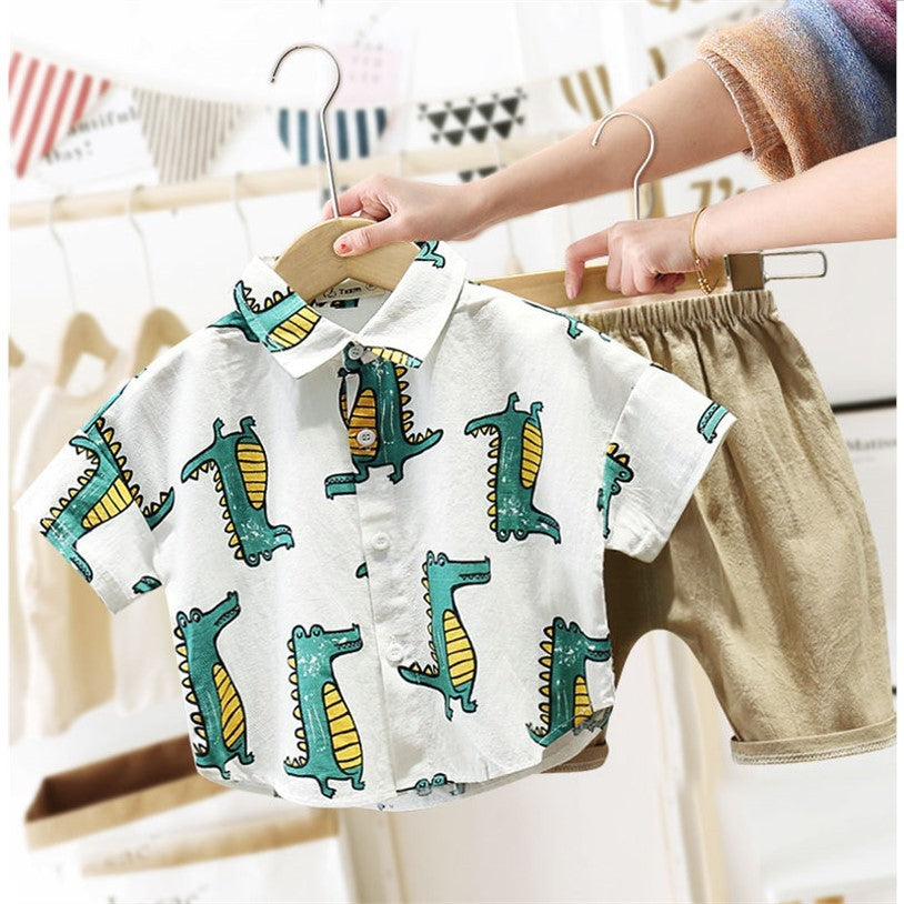 Children's short sleeve shirt