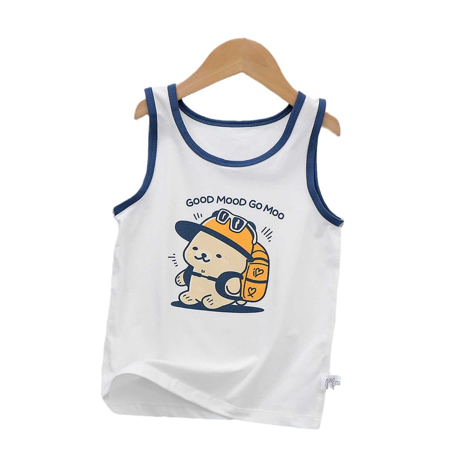 Breathable Bottoming Cotton Boys' Vest