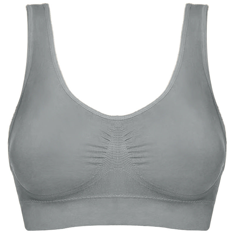 One-piece Seamless Double-layer Yoga Adjustment Sports Underwear