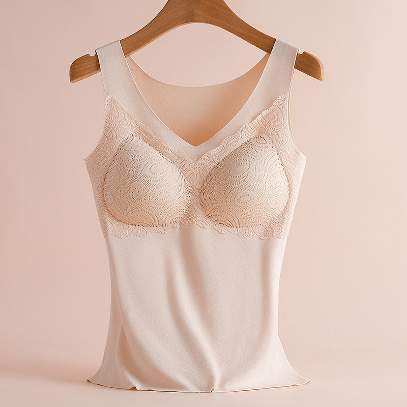 Autumn And Winter Ginger Self-heating Dralon Cationic Thermal Underwear