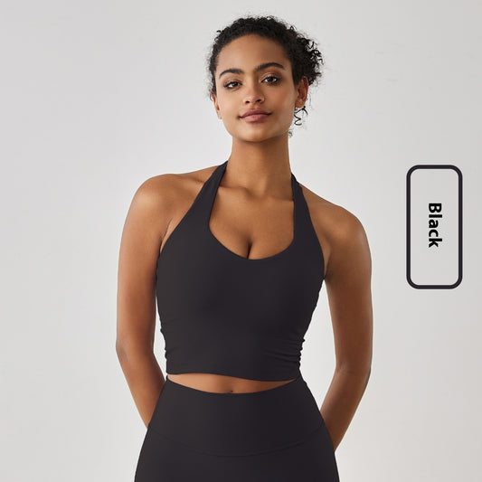 Deep U Sports Underwear Outdoor Backless Workout Top
