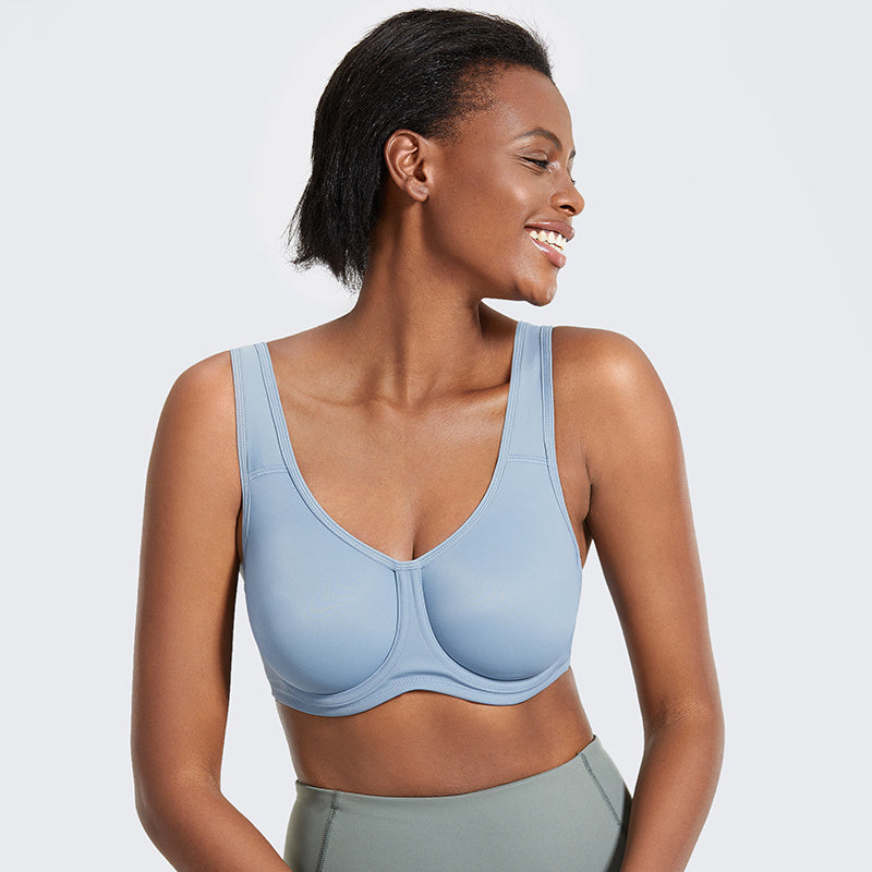 Women's Fashion Simple Shockproof Sports Underwear Bra