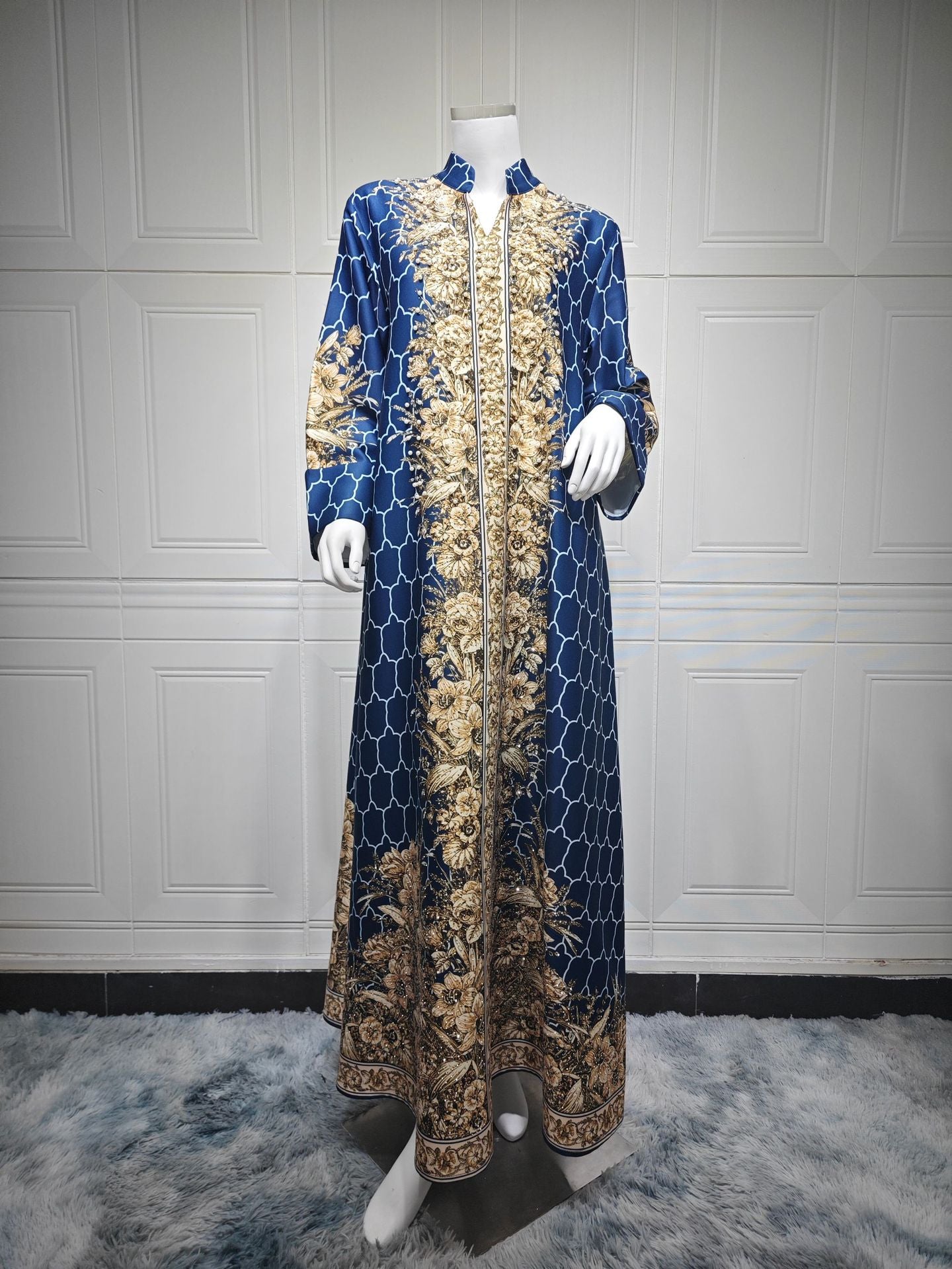 Robe Dress Rhinestone Women's Clothing