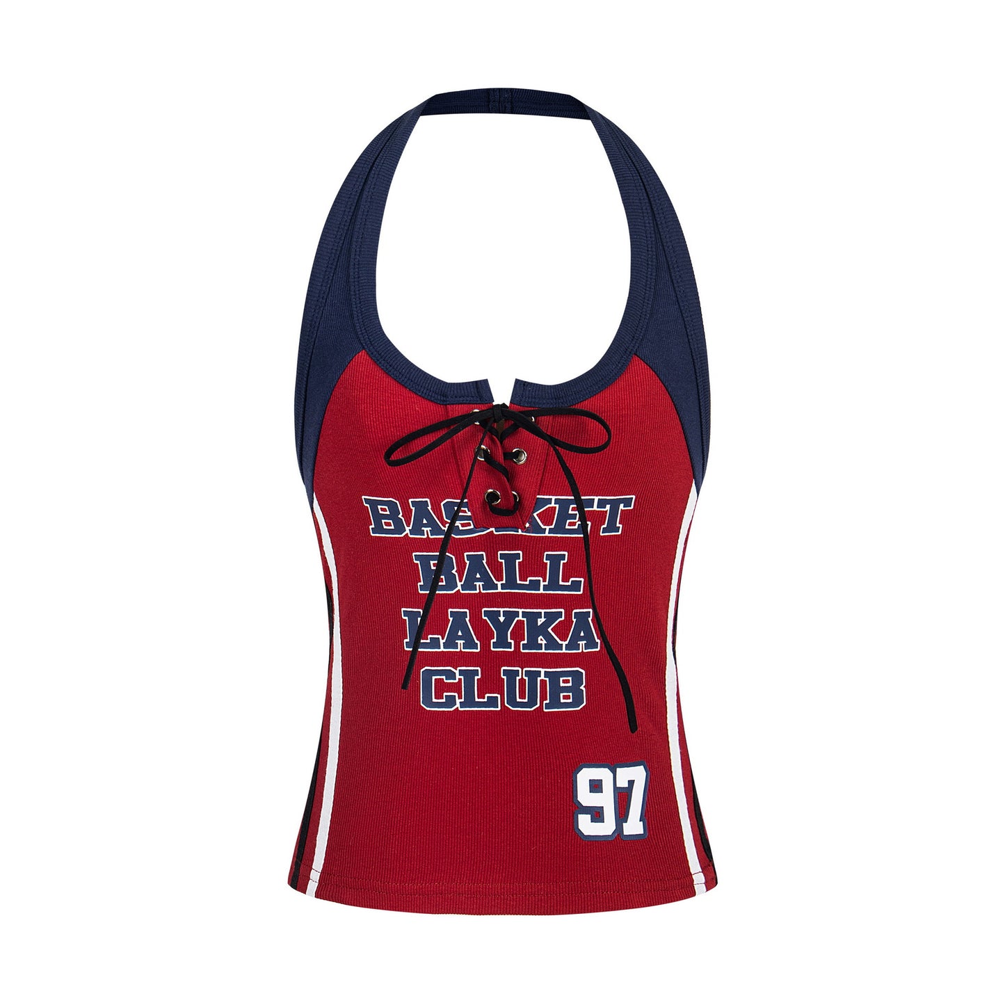 Retro High-grade Niche Design Hot Girl Wear Slimming Women's Halter Vest