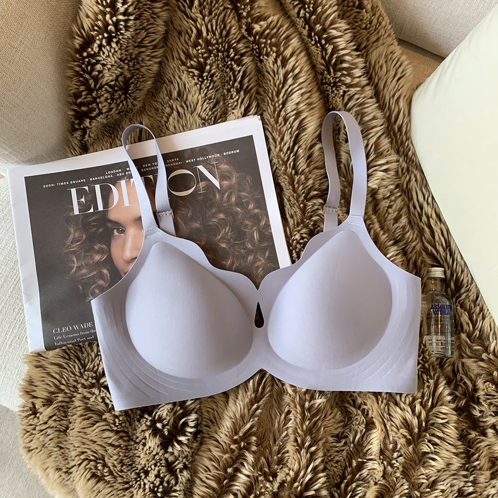 Jelly Strip Seamless Soft Support Summer Thin Underwear