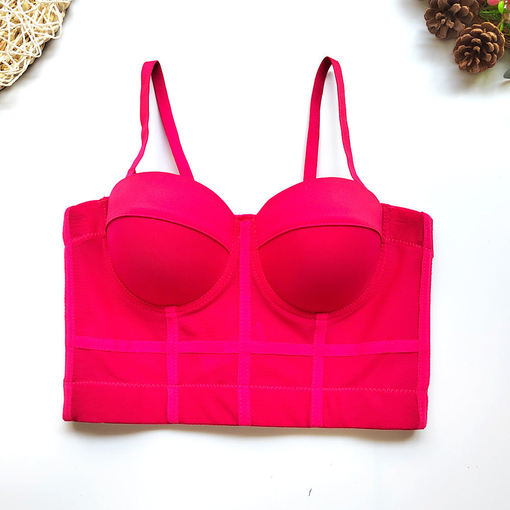 Women's Fashion Sports Stretch Mesh Breathable Underwear Bra