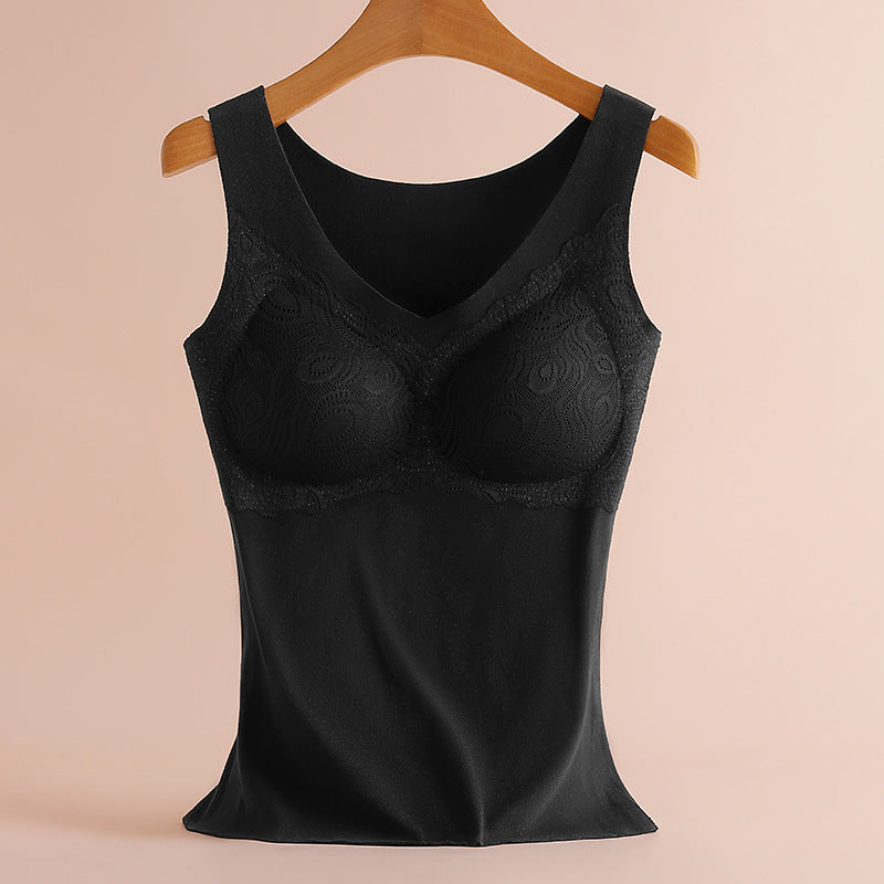 Autumn And Winter Ginger Self-heating Dralon Cationic Thermal Underwear