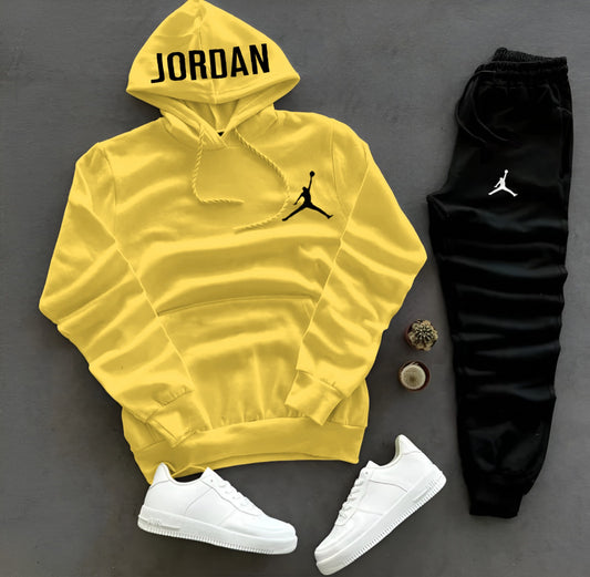 YELLOW JORDAN HODDIE TROUSER TRACKSUIT